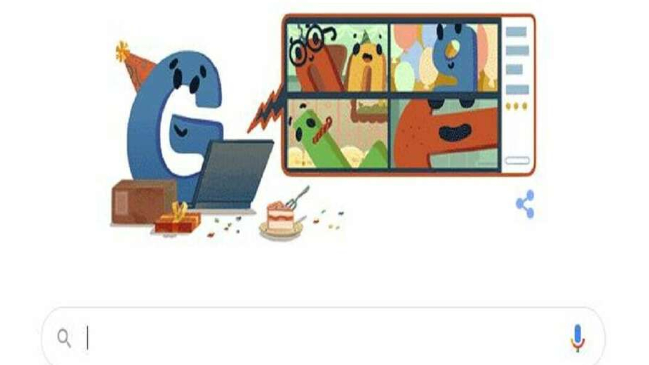 Google is celebrating its 22nd birthday